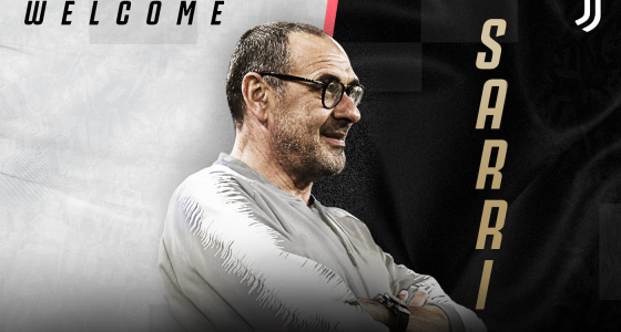 Maurizio Sarri è il nuovo allenatore della Juventus